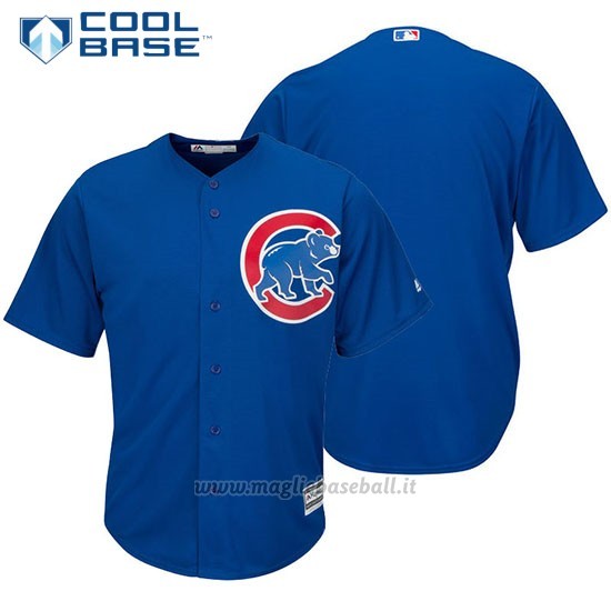 Maglia Baseball Uomo Chicago Cubs Autentico Collezione Cool Base